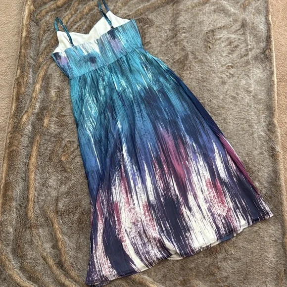 ModCloth Brushstroke to Conclusions Watercolor Maxi Dress Large - Picture 11 of 16